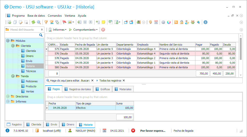 CRM para consultorio dental