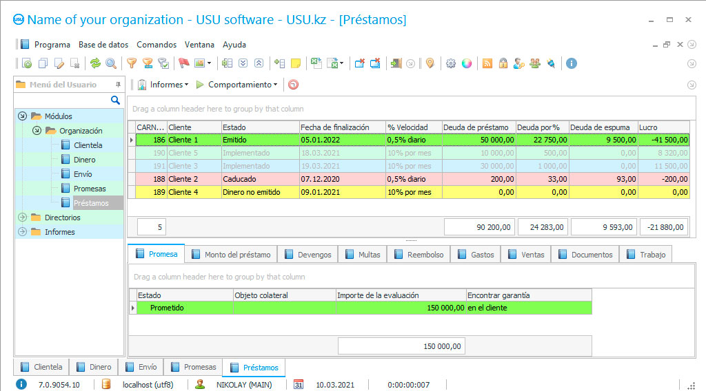 CRM para organizaciones de microfinanzas