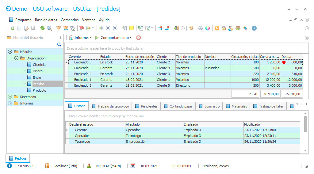 CRM para imprimir